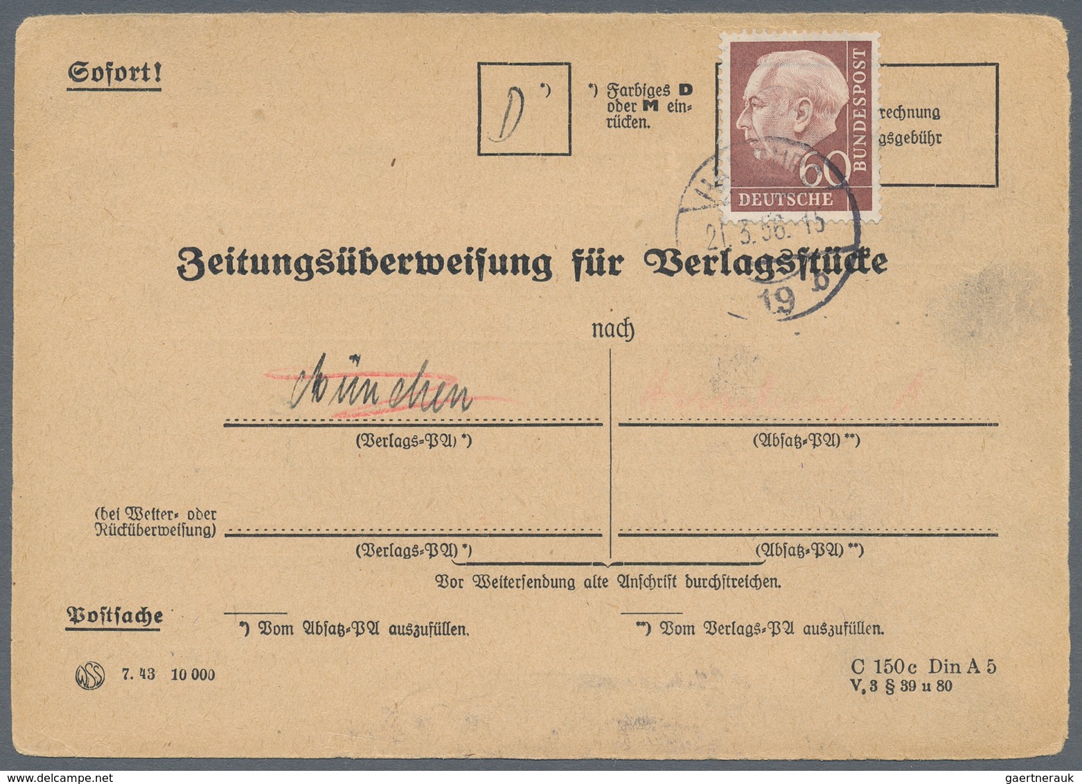 Bundesrepublik Deutschland: 1955/1986, Vielseitige Partie Von Ca. 300 Belegen, Dabei Ca. 35 Postkrie - Collections