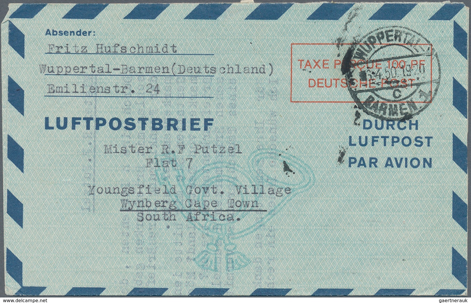 Bundesrepublik - Ganzsachen: 1946/2014, Bizone/Bund, Vielseitiger Sammlungsbestand Von Ca. 590 Bedar - Sonstige & Ohne Zuordnung
