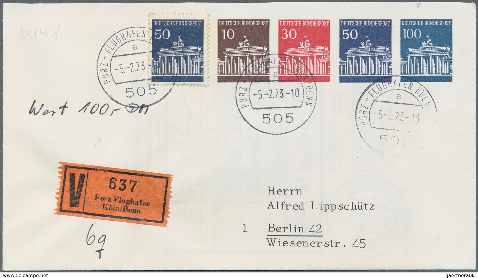 Bundesrepublik - Ganzsachen: 1953/2000 Sammlung Ca. 369 Privatganzsachen Meist Umschläge Und Aerogra - Autres & Non Classés