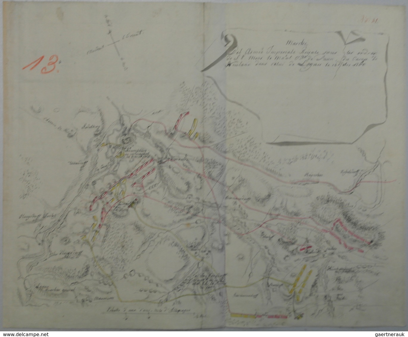 Landkarten Und Stiche: 1580/1820 (ca). Bestand Von über 130 Alten Landkarten, Meist Colorierte Stich - Géographie