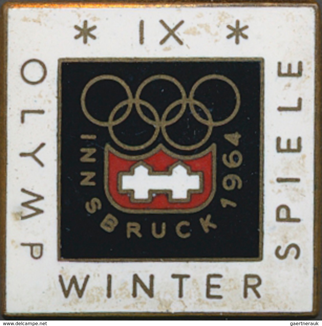 Varia (im Briefmarkenkatalog): 1964/1992 (ca.),Olympische Spiele Kleine Sammlung Von 36 Anstecknadel - Autres & Non Classés
