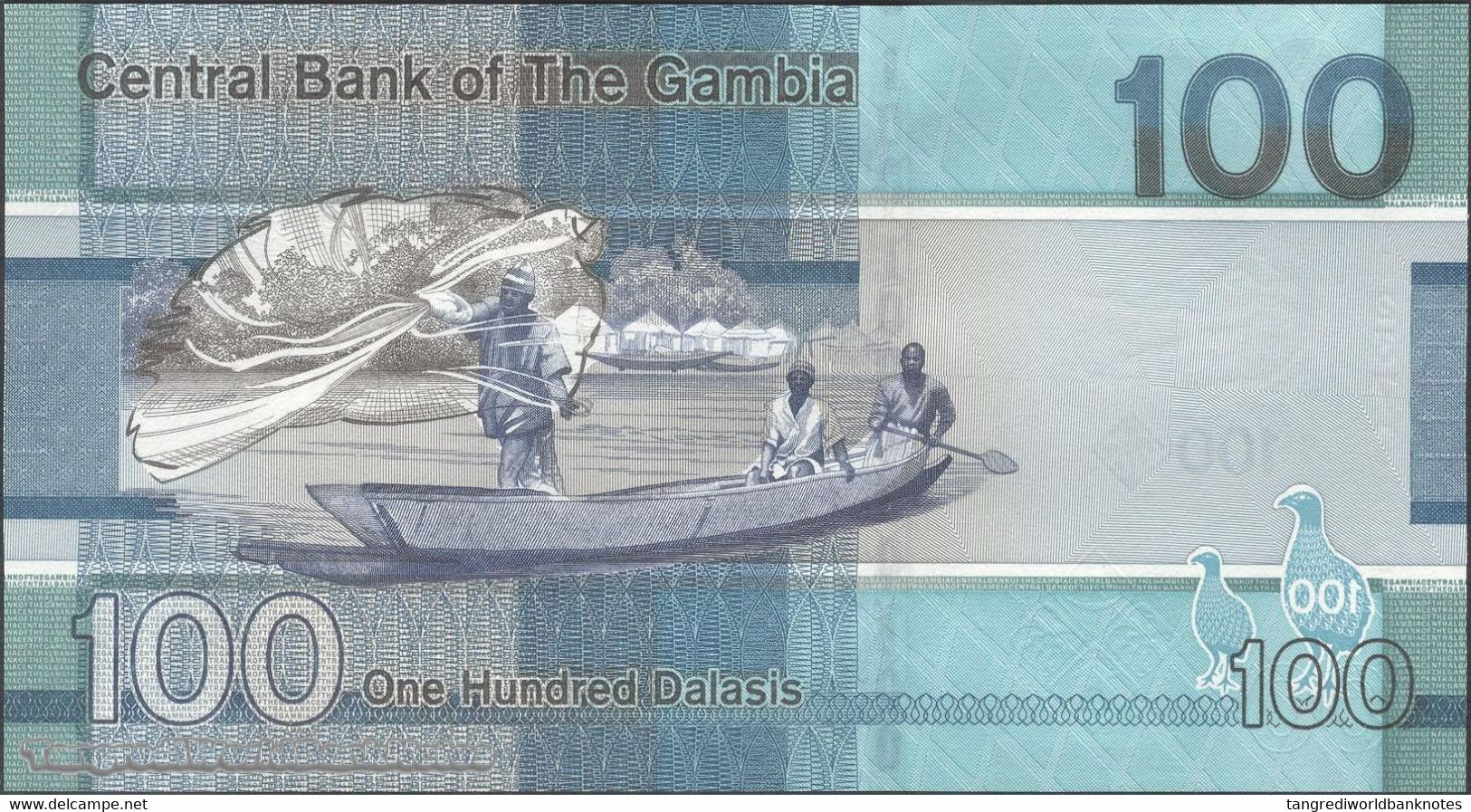 TWN - GAMBIA NEW - 100 Dalasis 2019 Prefix A UNC - Gambia