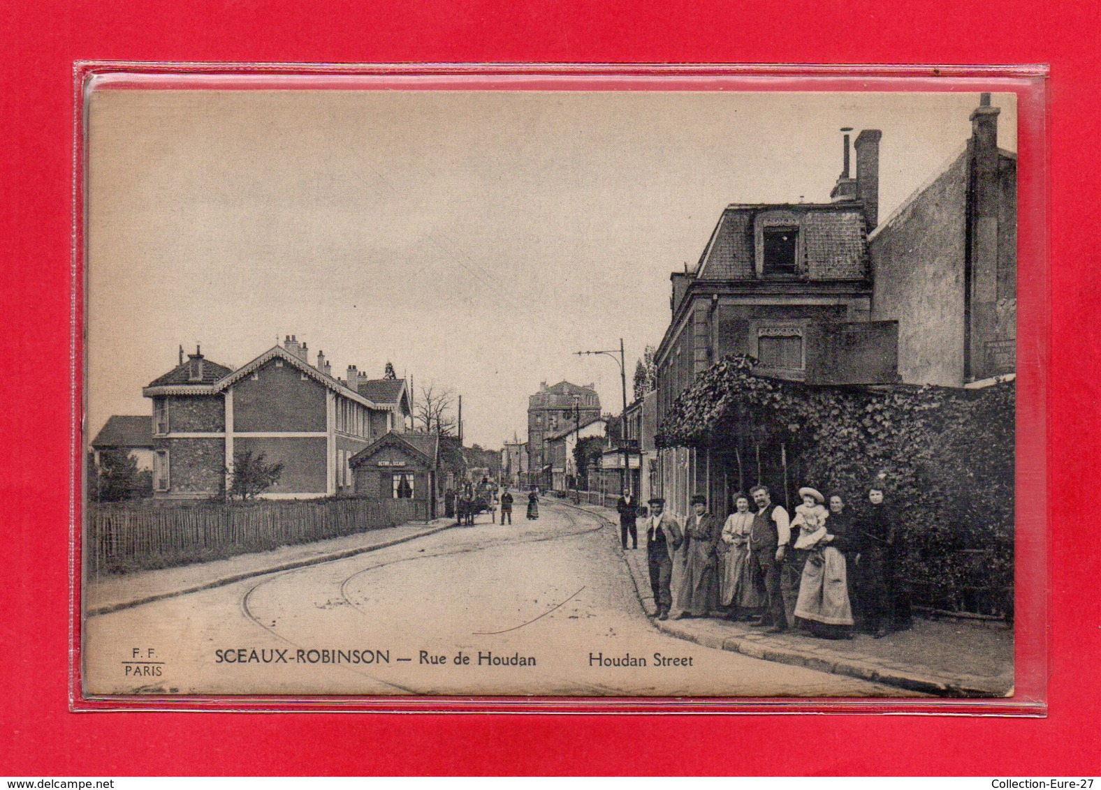 92-CPA SCEAUX - ROBINSON - RUE DE HOUDAN - Sceaux