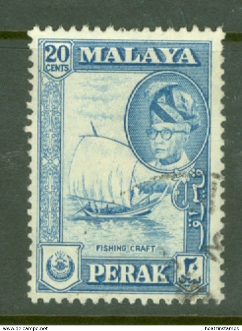 Malaya - Perak: 1957/61   Sultan Yussuf 'Izzuddin Shah - Pictorial   SG157    20c    Used - Perak