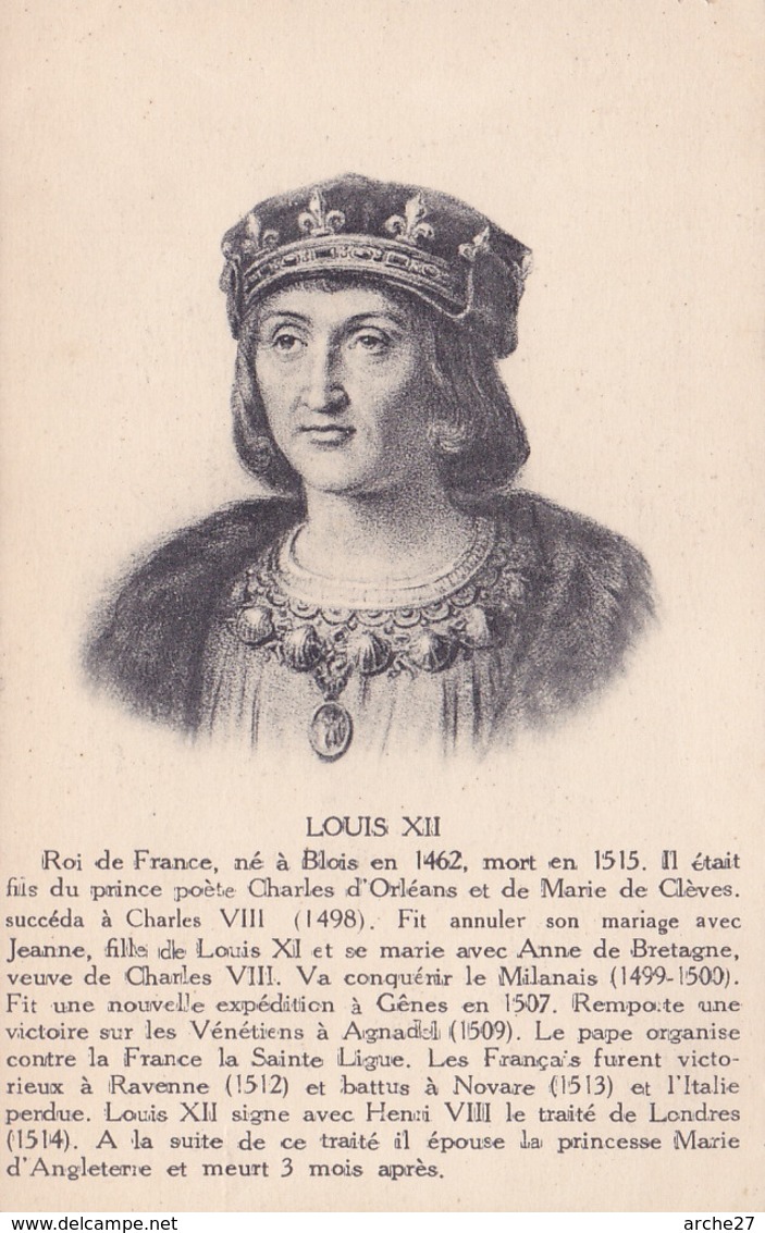 CPA - LOUIS XII - Roi De France - Geschichte