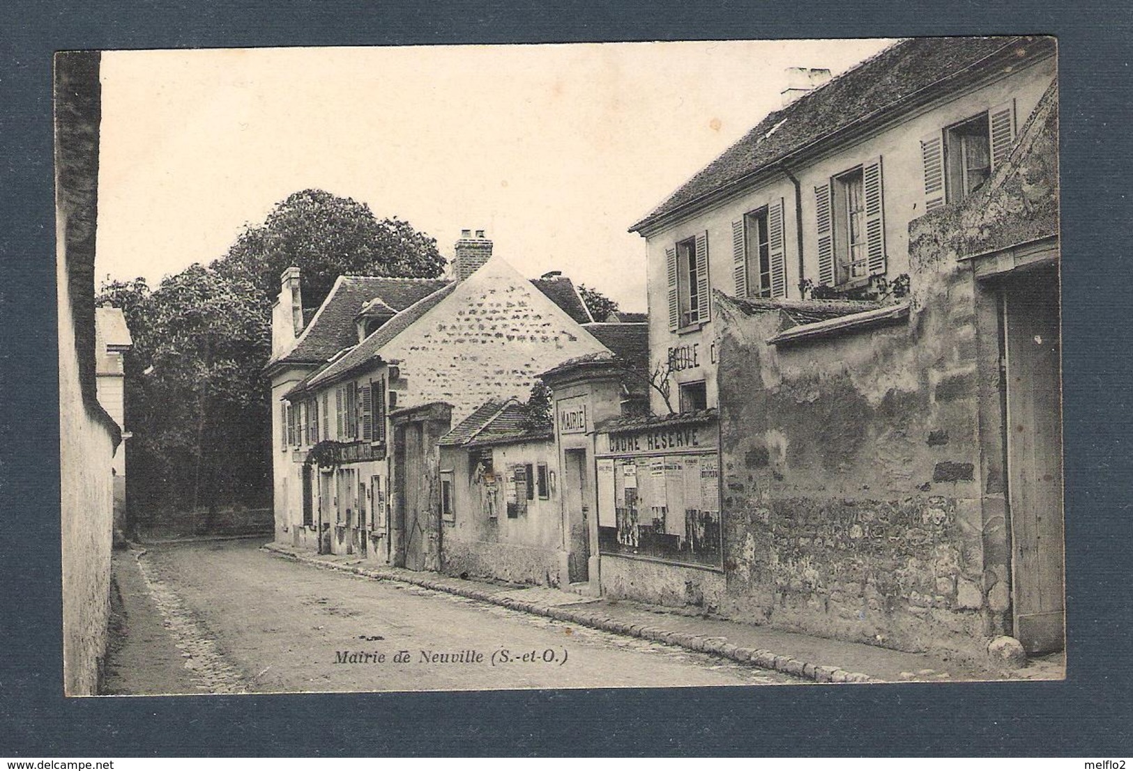 95  -   NEUVILLE  -  MAIRIE  -  ( ECOLE ...) - Neuville-sur-Oise