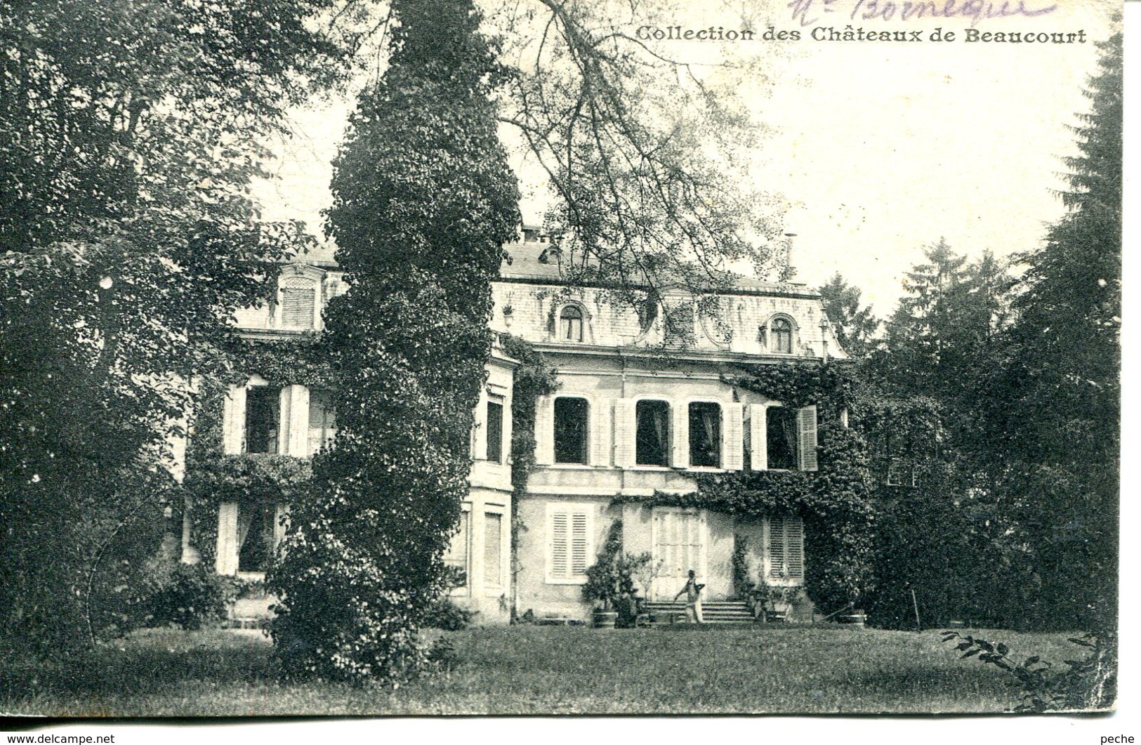N°75943 -cpa Collection Des Châteaux De Beaucourt- - Beaucourt