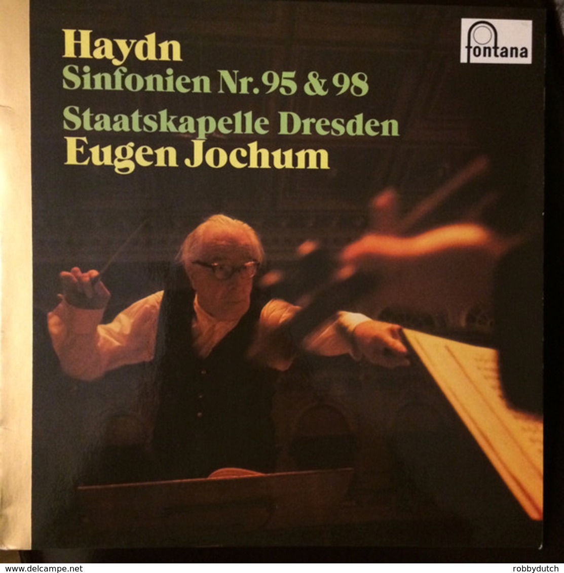 * LP *  HAYDN: SINFONIEN Nr. 95 & 98 - STAATSKAPELLE DRESDEN / EUGEN JOCHUM - Classical