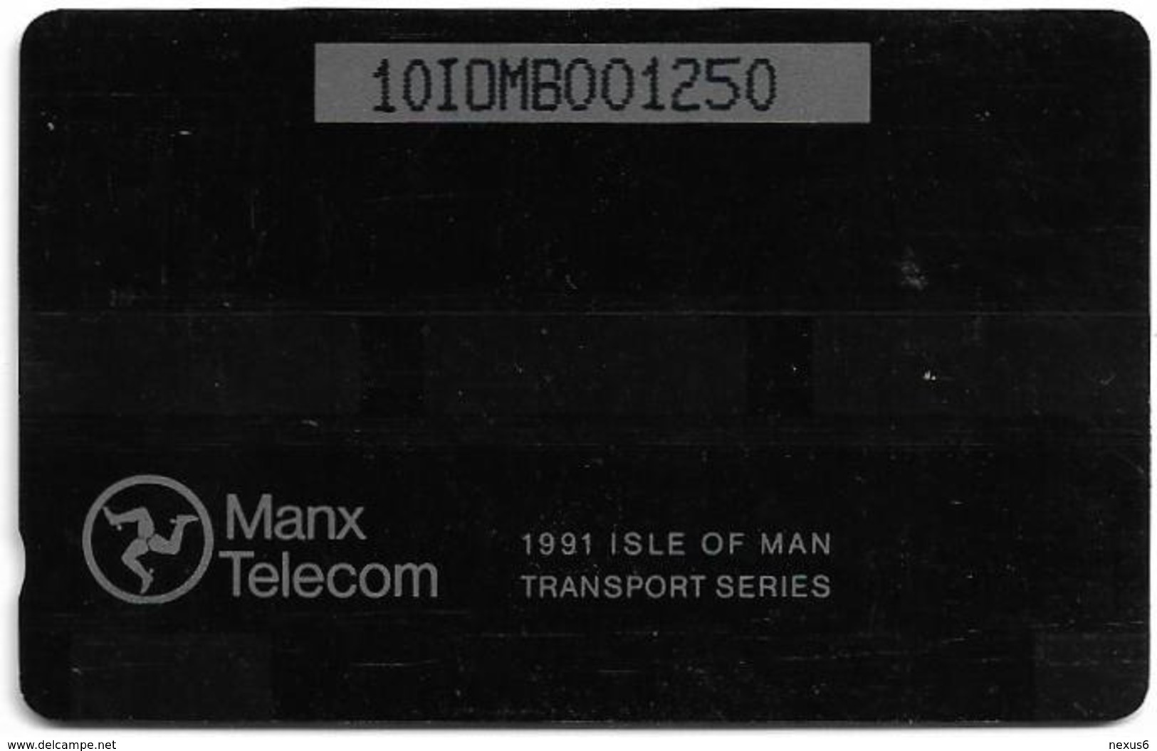 Isle Of Man - Ships - Manxman II - 10IOMB - 1991, 5.839ex, Used - Isla De Man