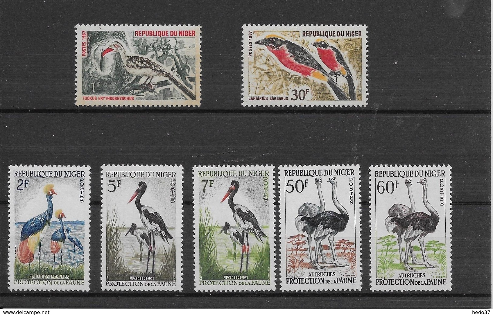 Thème Oiseaux - Niger - Timbres Neufs ** Sans Charnière - TB - Autres & Non Classés