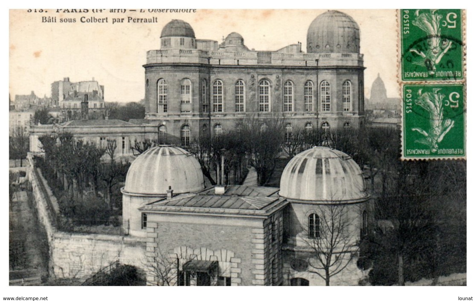 75 - PARIS 14ème - L'Observatoire Bâti Sous Colbert Par Perrault - Arrondissement: 14