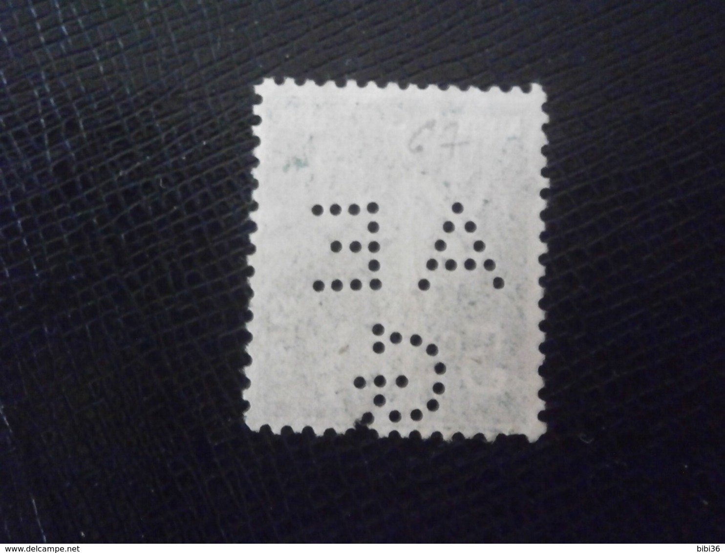 FRANCE TIMBRE SEMEUSE 137 AEG 67 PERFORE PERFORES PERFIN PERFINS PERFO PERFORATION PERFORIERT LOCHUNG PERFORATI - Autres & Non Classés