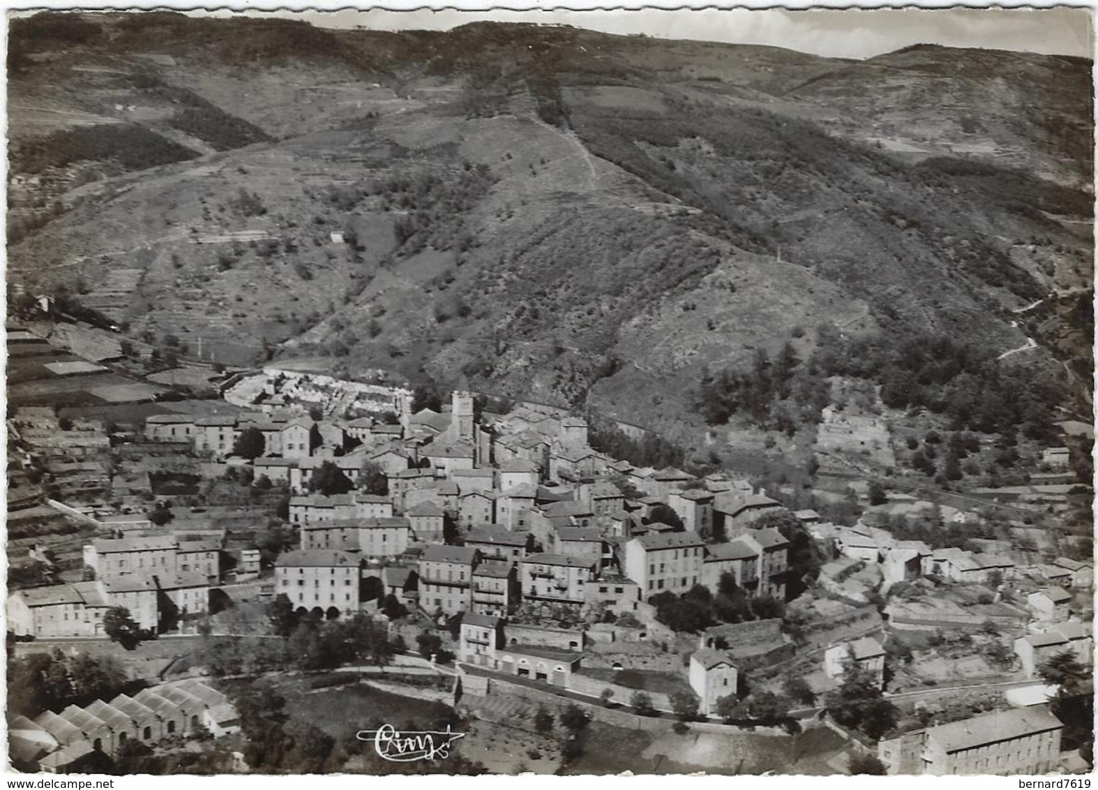 07  Saint Martin De Valamas  Vue Generale Aerienne - Saint Martin De Valamas