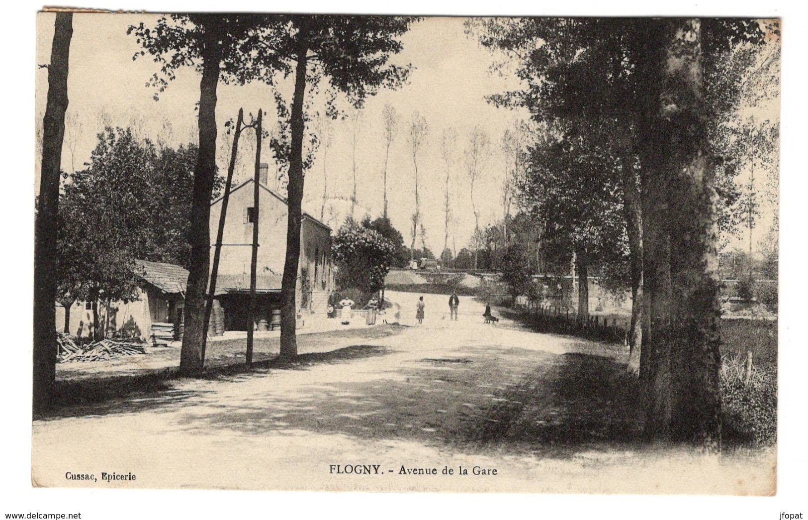 89 YONNE - FLOGNY Avenue De La Gare - Flogny La Chapelle