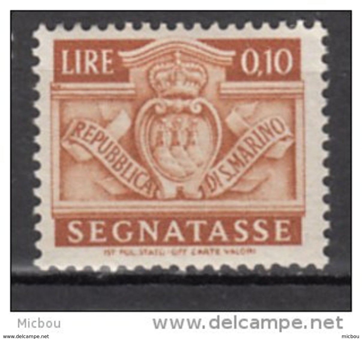 ##16, Saint-Marin, San Marino, Segnatasse - Unused Stamps