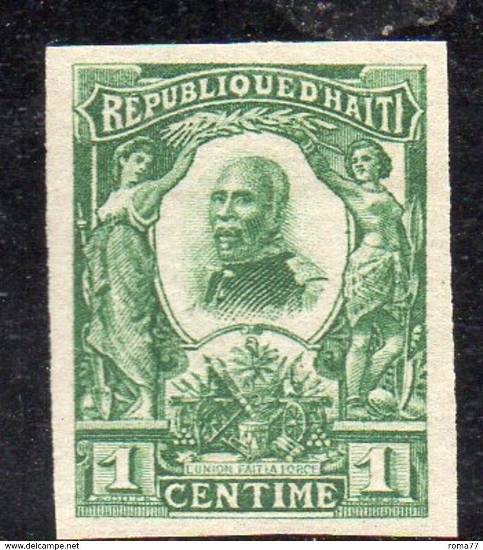 APR2943 - HAITI 1904 , Yvert N. 81  * Linguella  (2380A)  Non Dentellato - Haiti