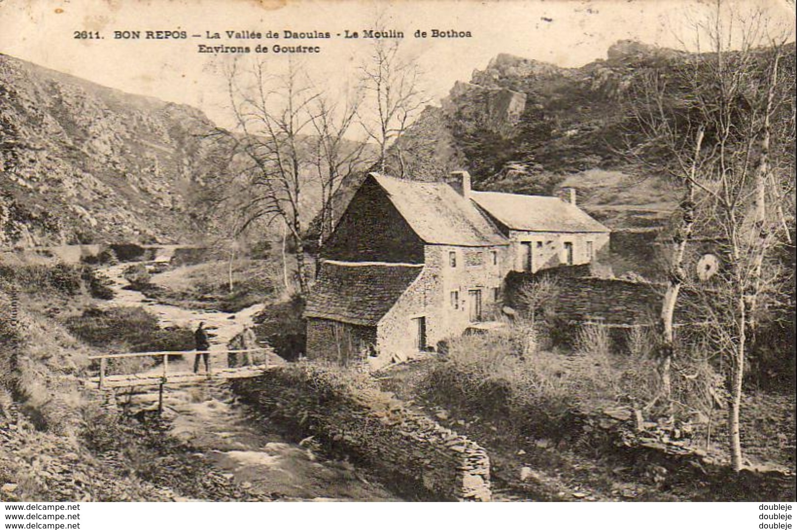 D22  Saint Gelven 22570 Gouarec  La Vallée De Daoulas- Le Moulin De Bothoa  ..... - Gouarec