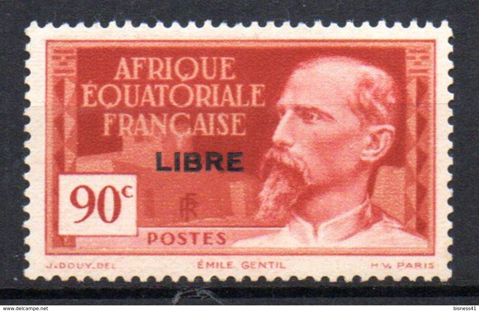 Col17  Colonie AEF Afrique N° 114  X MH Cote 1,40€ - Neufs