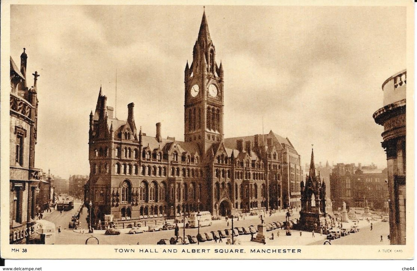 Town Hall And Albert Square. (Voir Commentaires) - Manchester