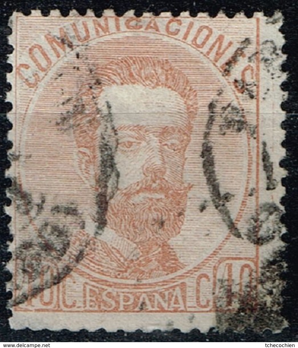 Espagne - 1872 - Y&T N° 124 Oblitéré - Usati