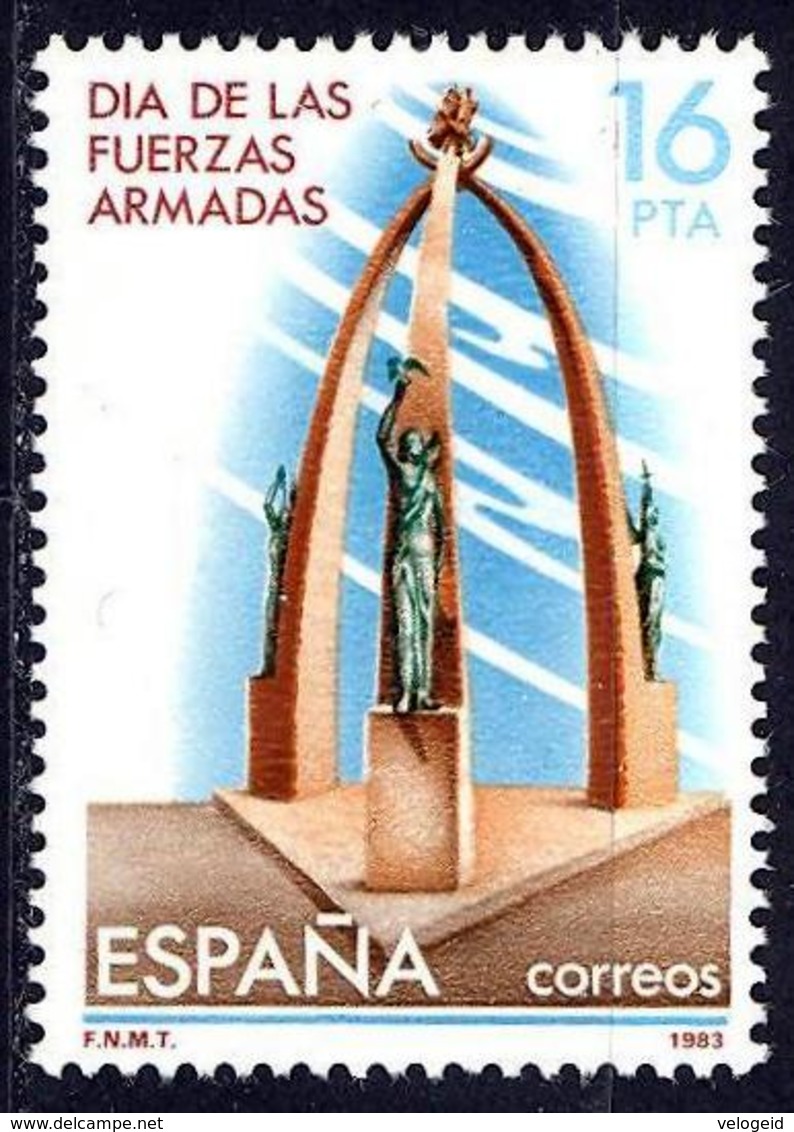 España. Spain. 1983. Dia De Las Fuerzas Armadas - Militaria