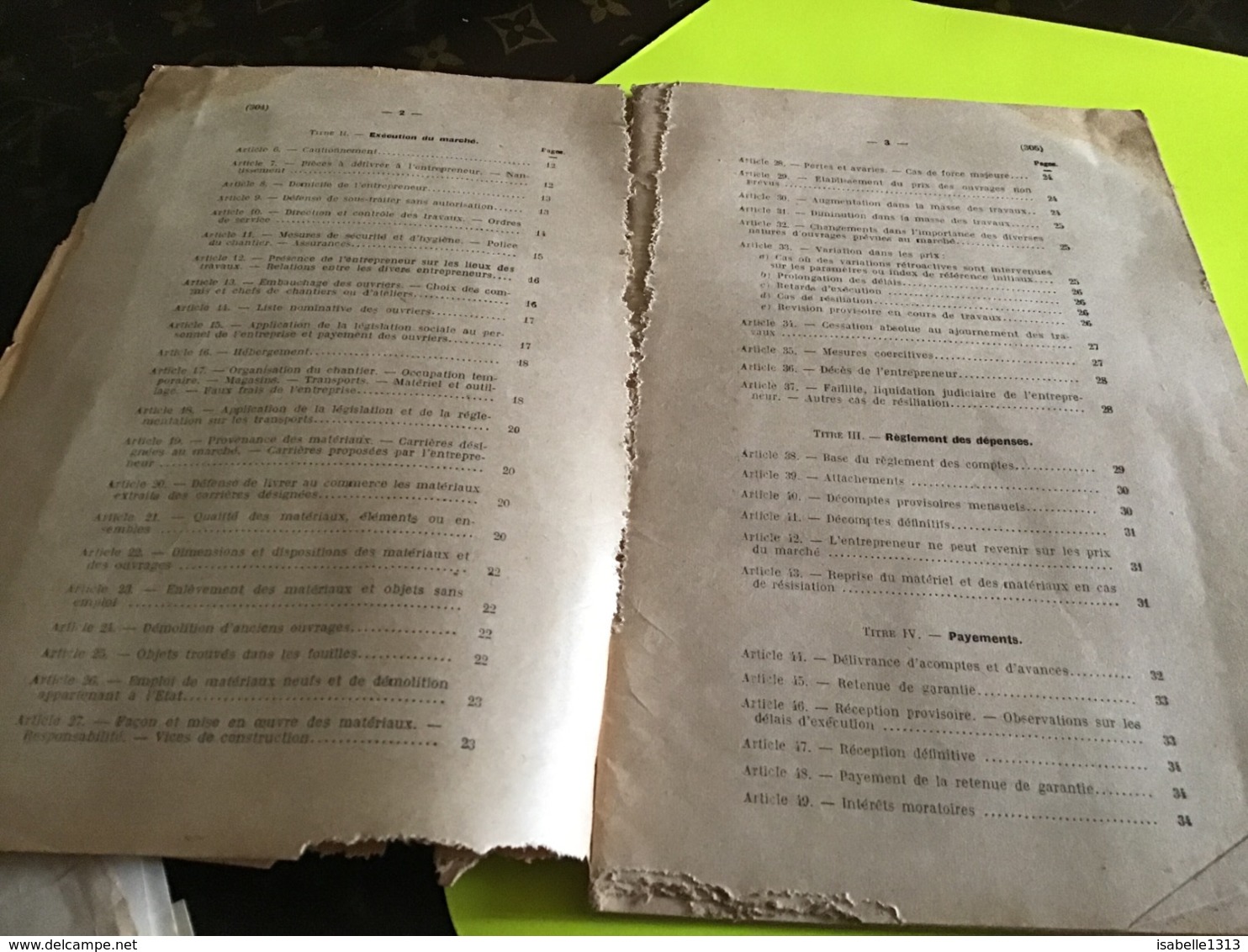 JO Journal Officiel  Tirage à Part Texte D’intérêt Général Adjudication Et Marchés Sanary - Decrees & Laws