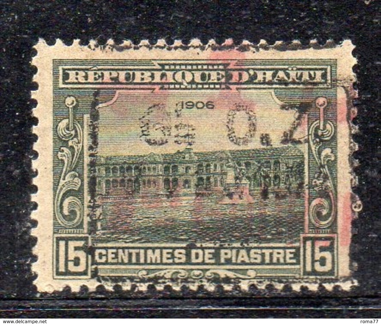 APR2955 - HAITI 1914 , Yvert N. 158  *  Linguelle Forti  (2380A) - Haiti