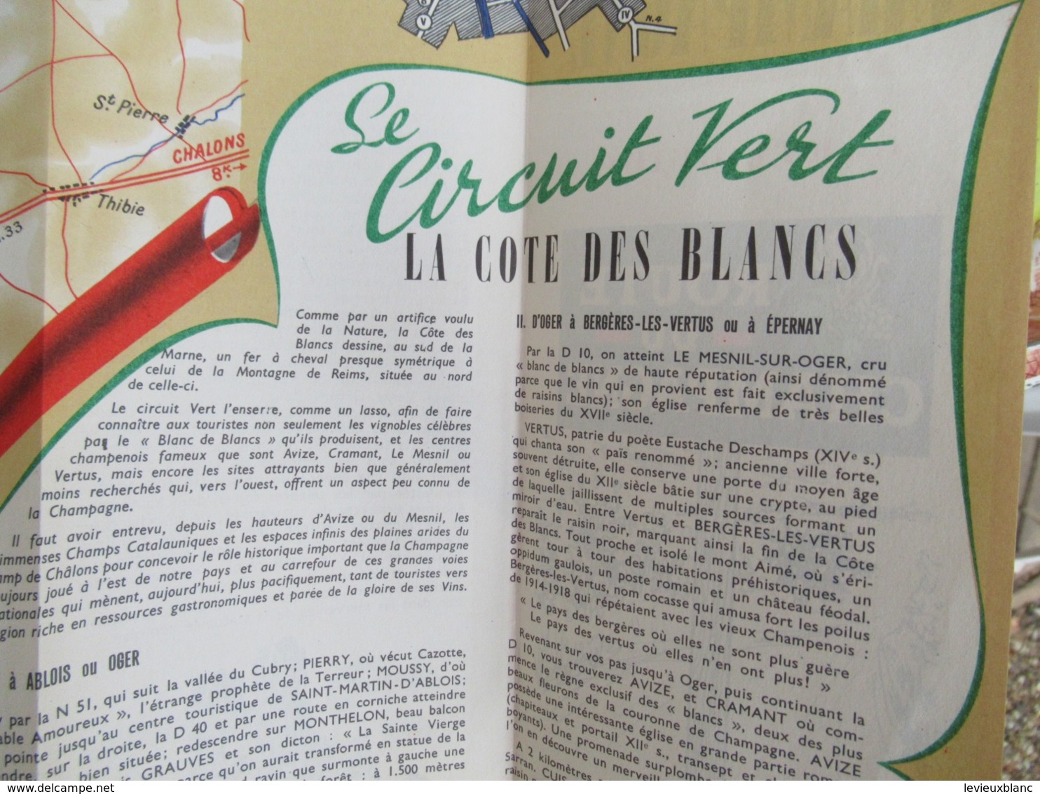 Dépliant Touristique Ancien à 16 Volets/La Route Du CHAMPAGNE/Carte-Guide/La Champagne Vous Invite/Vers 1950      PGC393 - Toeristische Brochures