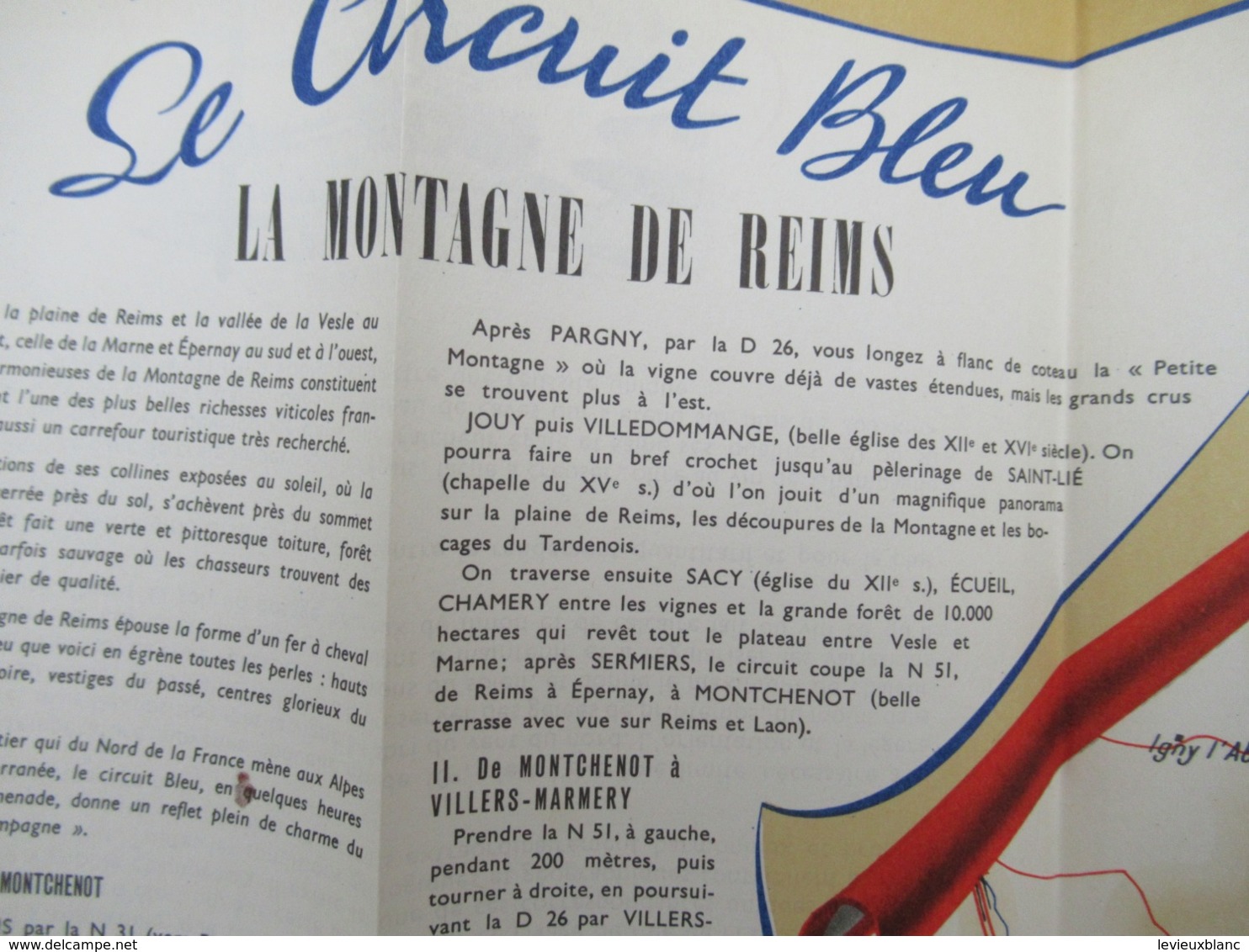 Dépliant touristique ancien à 16 volets/La Route du CHAMPAGNE/Carte-Guide/La champagne vous invite/Vers 1950      PGC393