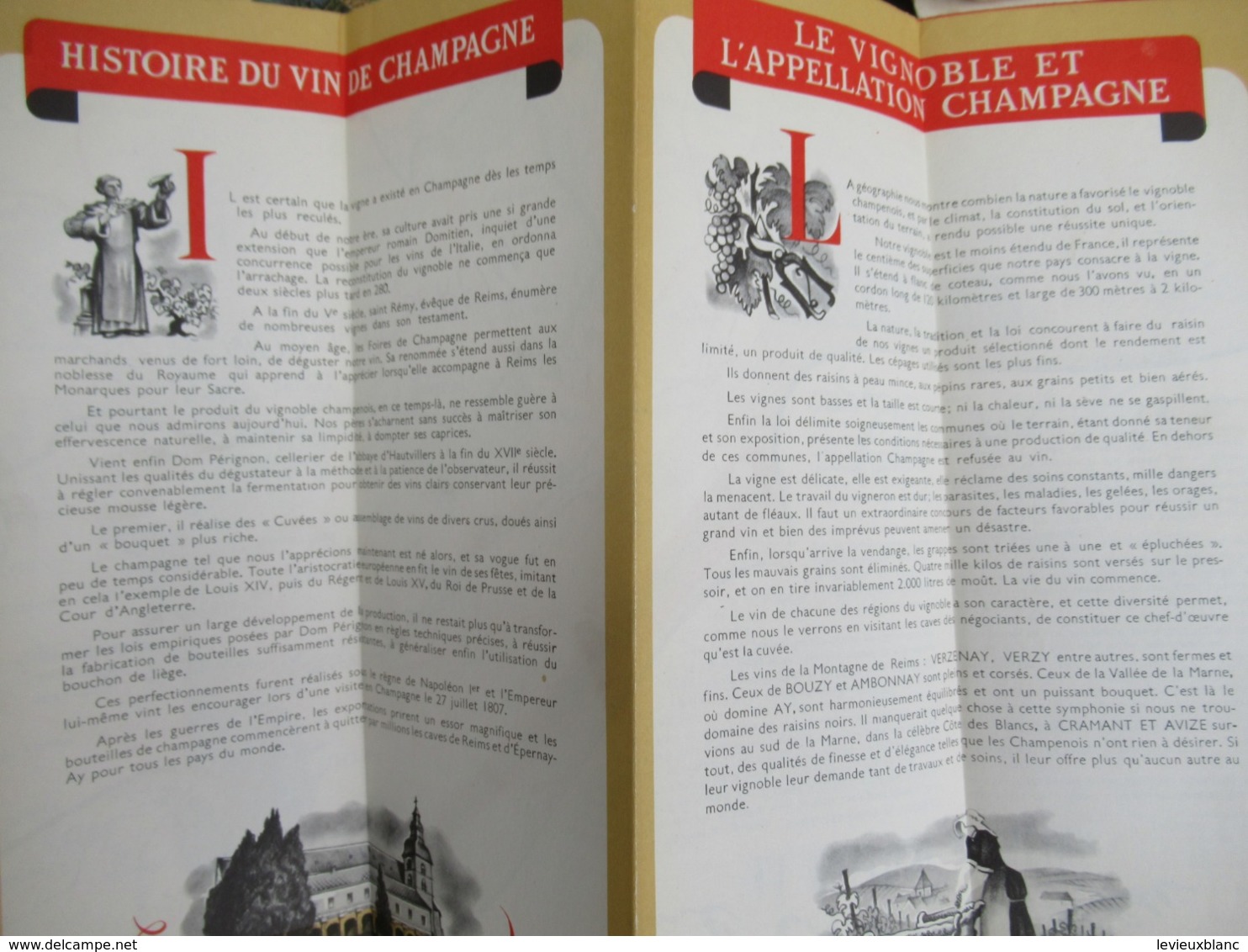 Dépliant touristique ancien à 16 volets/La Route du CHAMPAGNE/Carte-Guide/La champagne vous invite/Vers 1950      PGC393