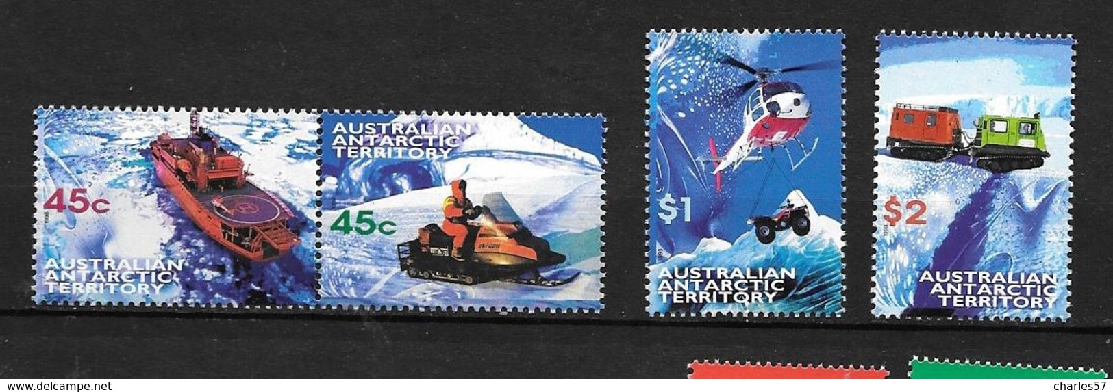 Territoire Antarctique Australien: TB Série N° 115 Au N° 118, Neufs XX - Unused Stamps
