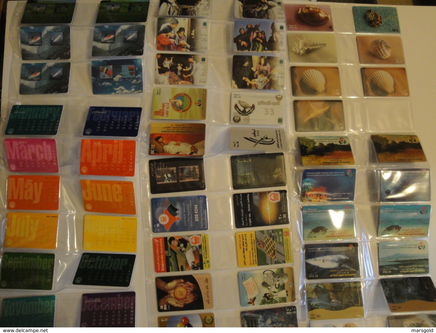 159 Phonecards From UAE - All Different - Verenigde Arabische Emiraten