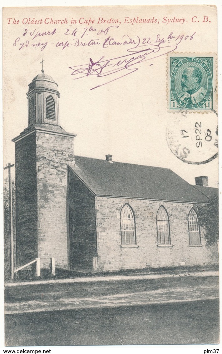 SYDNEY CAPE BRETON - The Oldest Church - Cape Breton