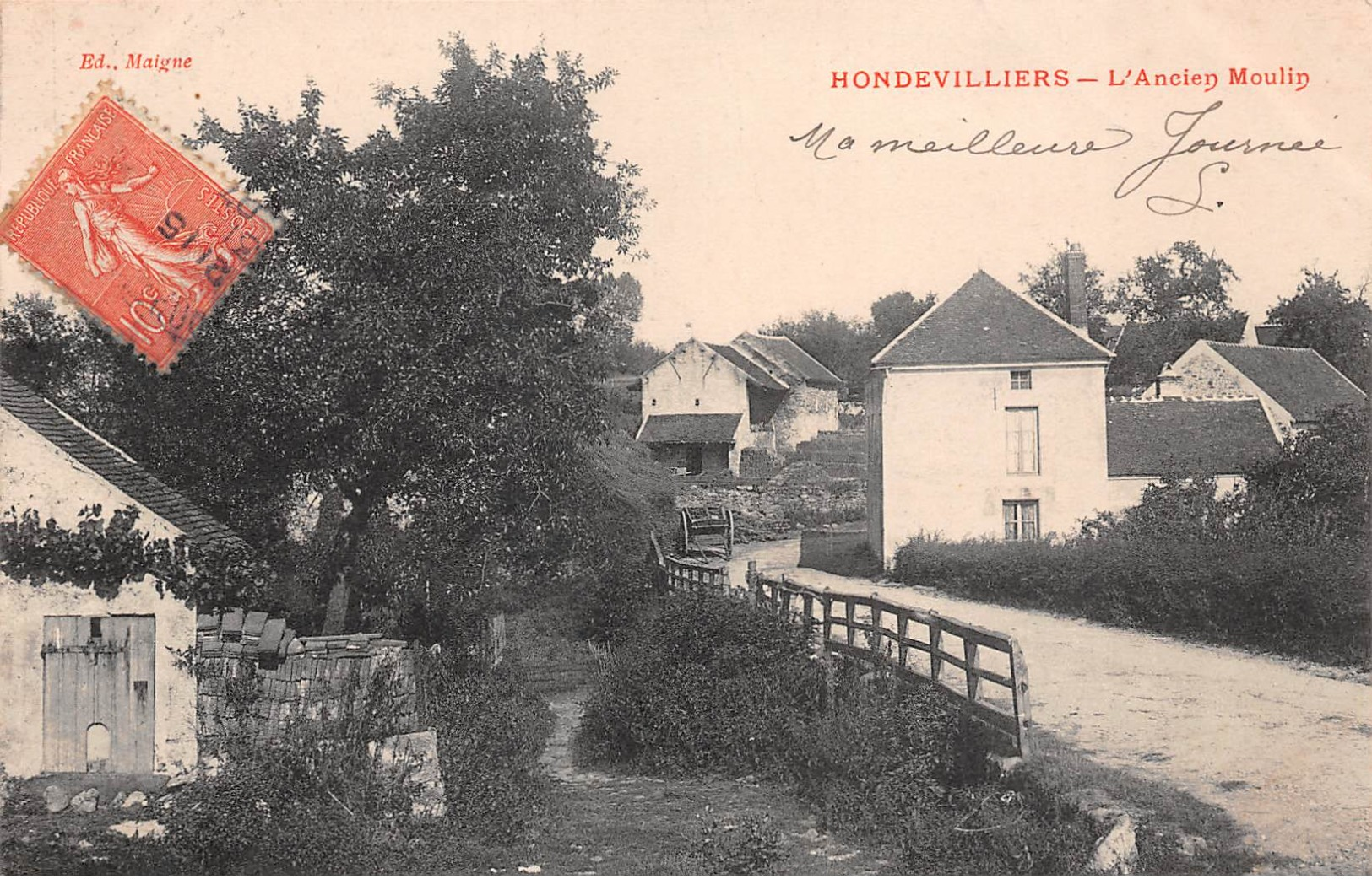 77 - Hondevilliers - L'Ancien Moulin - Autres & Non Classés