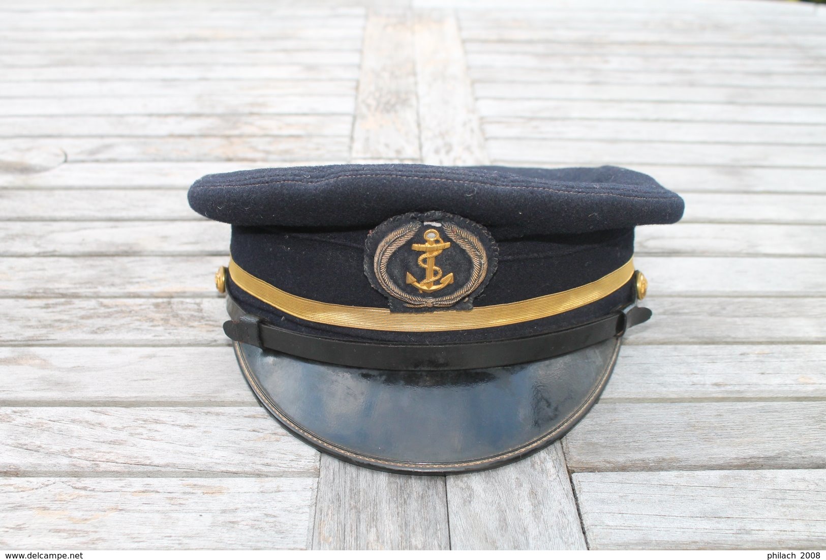 CASQUETTE D OFFICIER DE MARINE - Casques & Coiffures