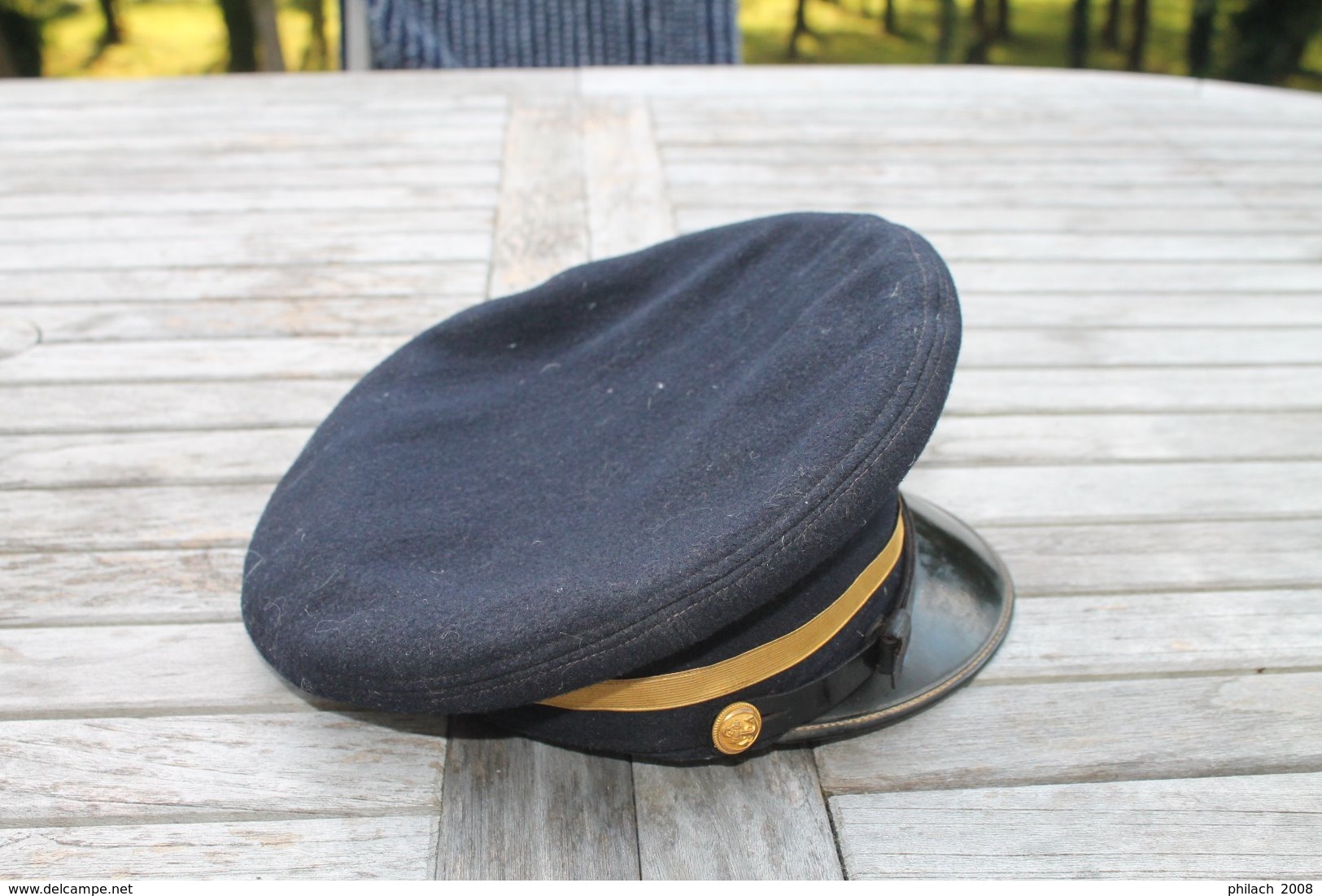 CASQUETTE D OFFICIER DE MARINE - Casques & Coiffures