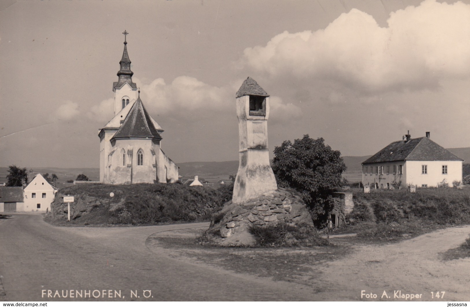 AK - NÖ - Frauenhofen (Bez. Horn) - Ortseinsicht - 1959 - Horn