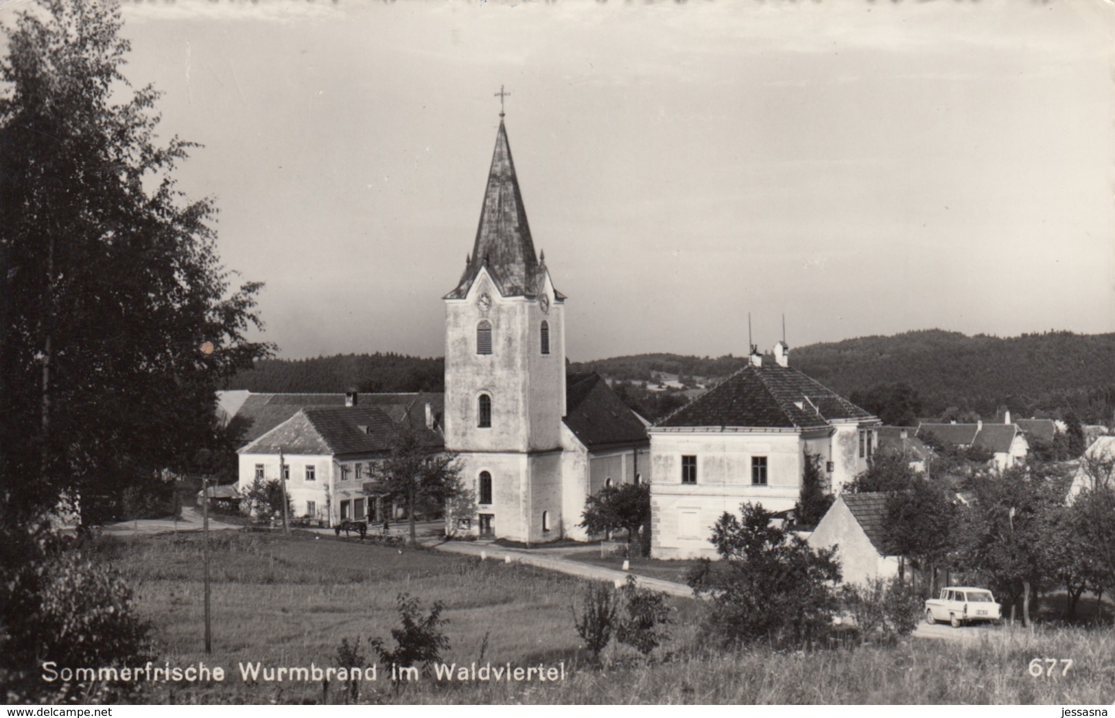 AK - NÖ - Waldviertel - Wurmbrand - Bez. Zwettl - Ortsansicht - 1960 - Zwettl