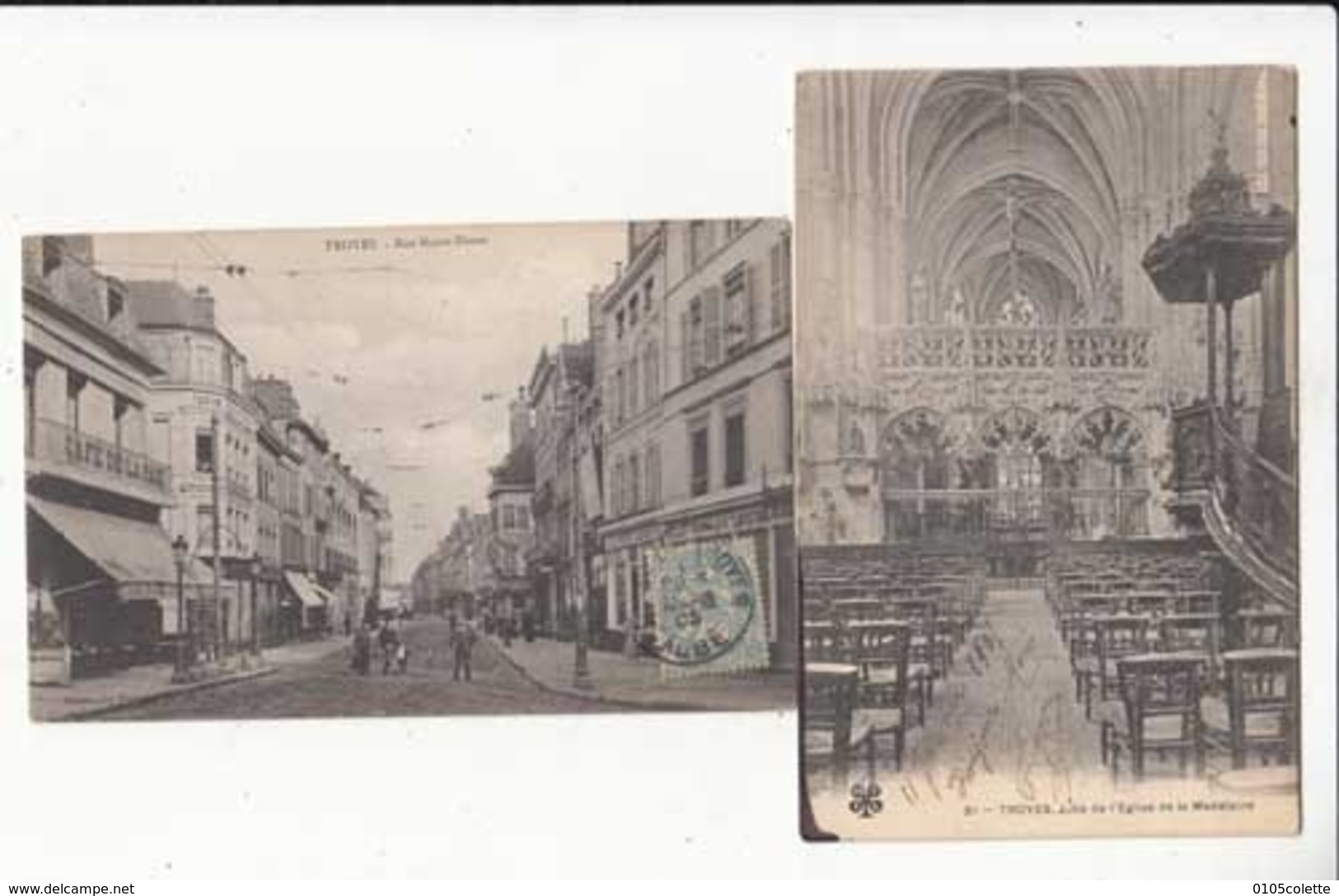 CPA  France 10 - lot de 34 cartes  de TROYES  - Achat immédiat  (cd 004)