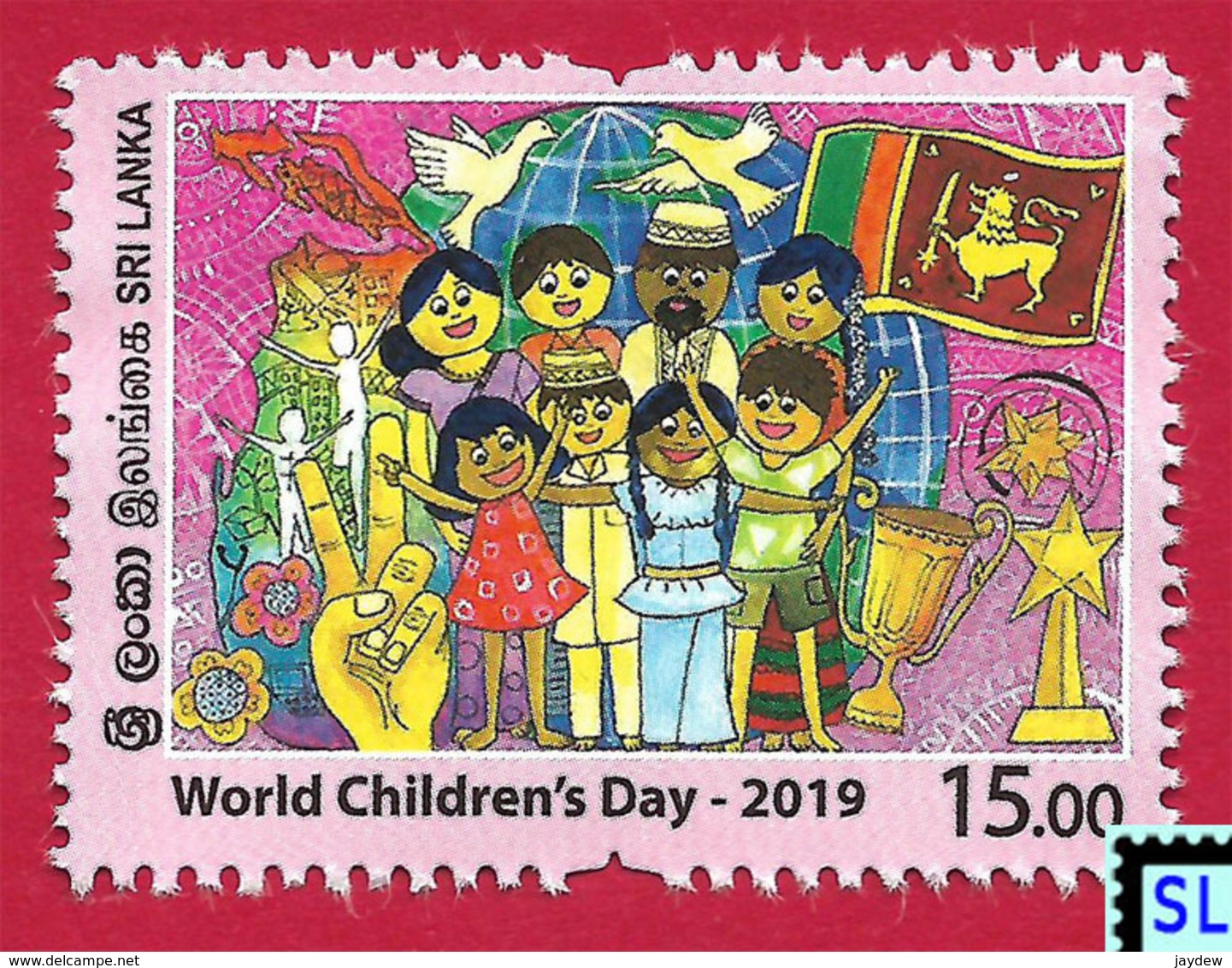 Sri Lanka Stamps 2019, World Children's Day, MNH - Sri Lanka (Ceylon) (1948-...)