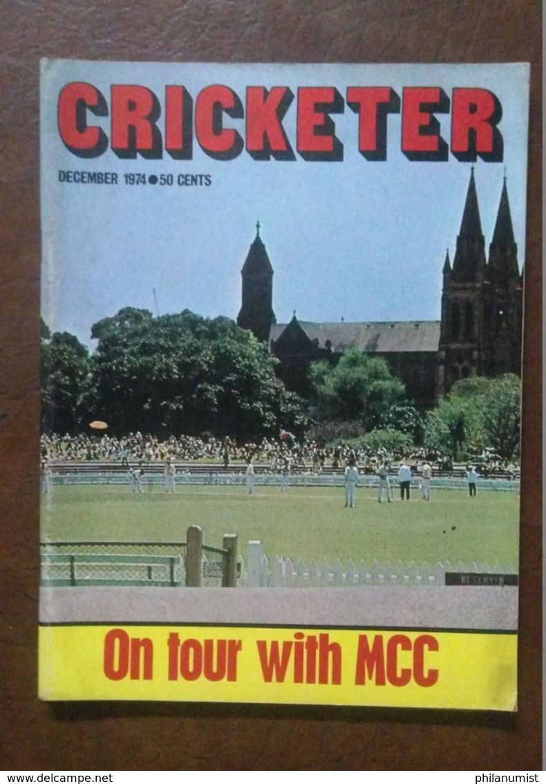 10 CRICKETER AUSTRALIA MAGAZINE LOT 1980's !! - 1950-Now