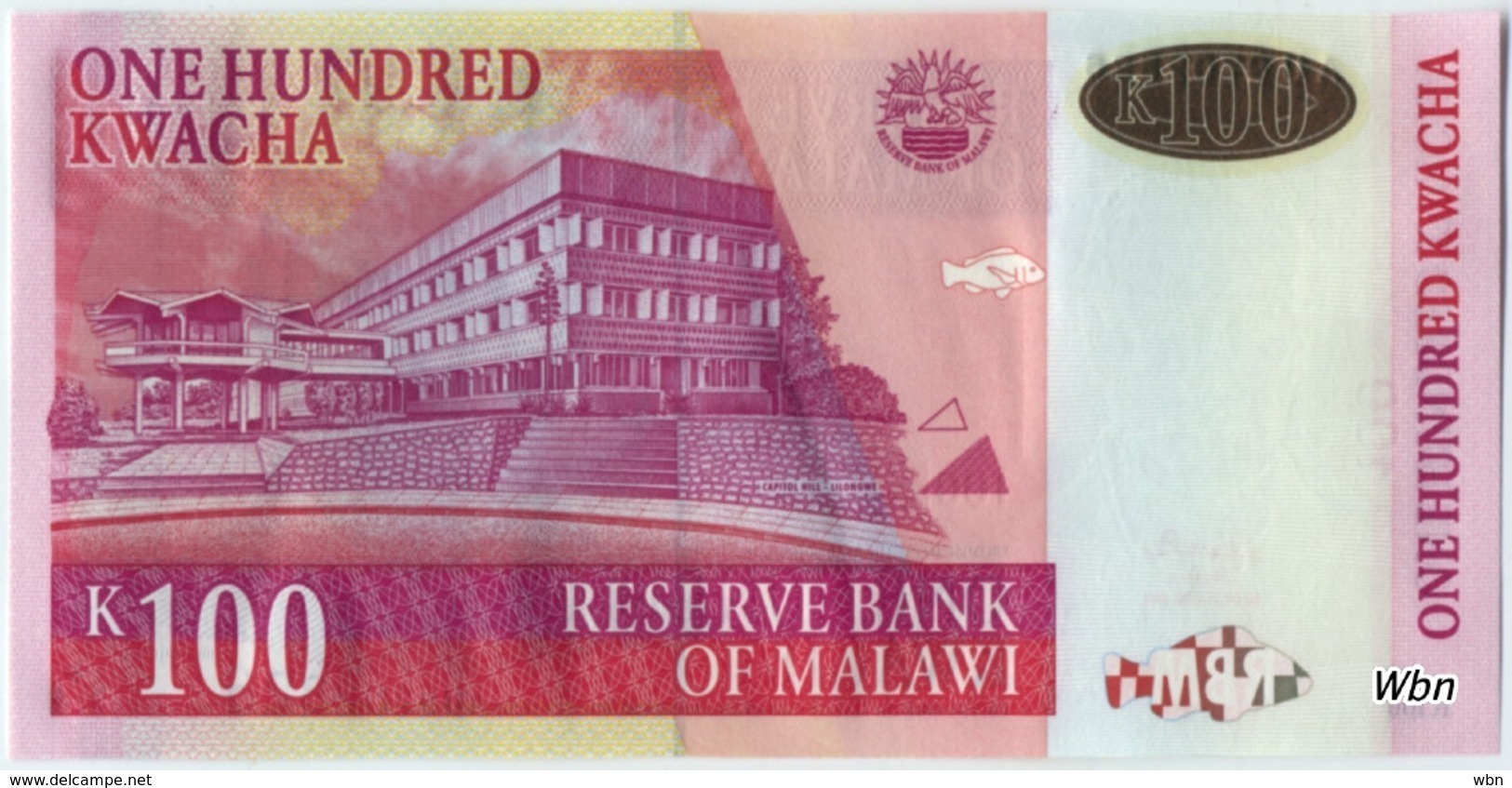 Malawi 100 Kwachas (P46) 2003 -UNC- - Malawi