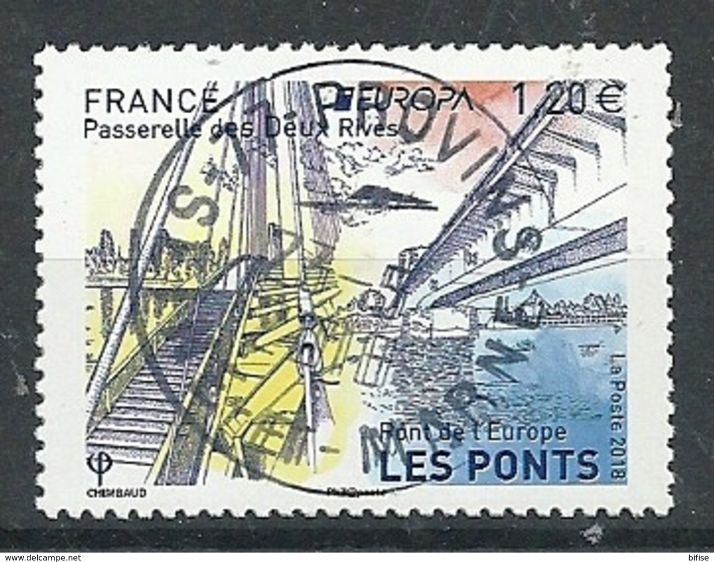 FRANCIA 2018 - YV 5218 Europa - Cachet Rond - Oblitérés