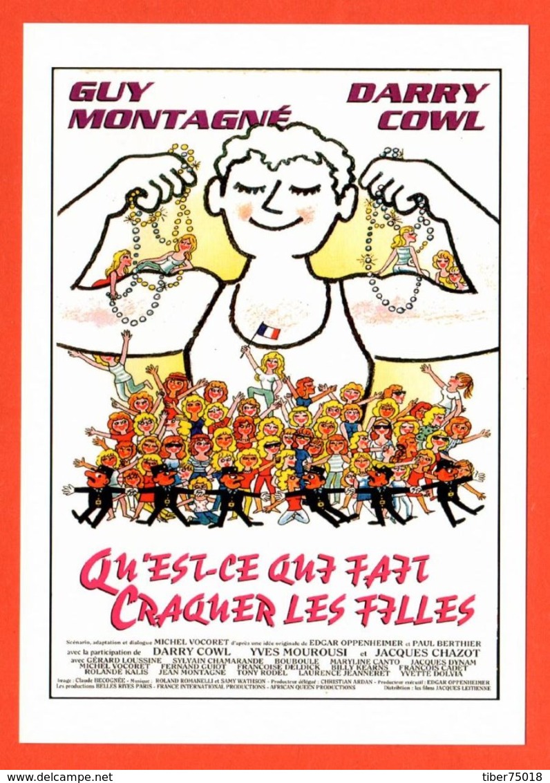 Carte Postale : Qu'est-ce Qui Fait Craquer Les Filles (cinéma - Affiche - Film) Illustration Léo Kouper - Kouper