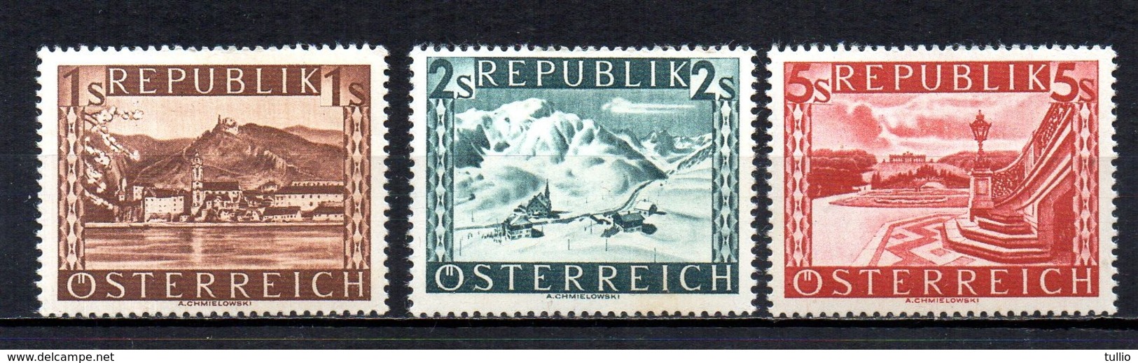 Austria 1945 Vievs Mint Mnh Tu - Nuovi