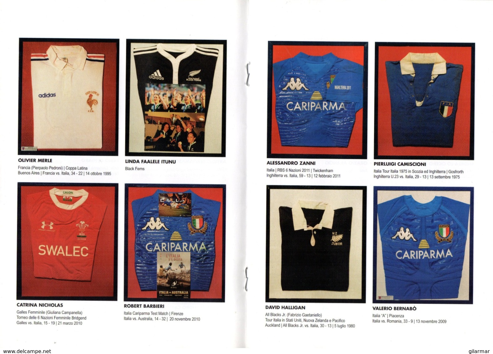 ITALIA CASSERO MEDIIEVALE 2012 - FANGO E SUDORE - LE MAGLIE DEL RUGBY MONDIALE - BROCHURE 16 PAGINE - Rugby