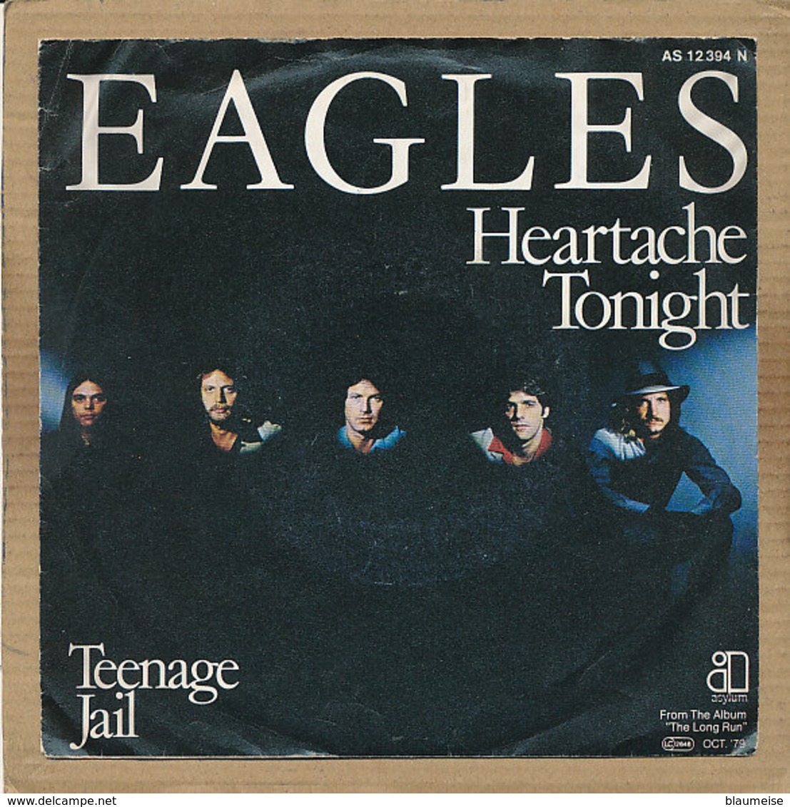 7" Single, Eagles - Heartache Tonight - Disco, Pop