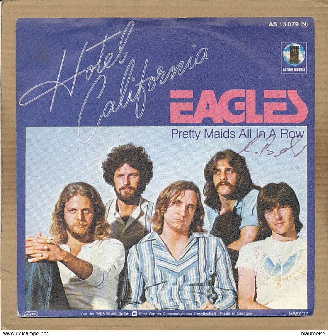 7" Single, Eagles - Hotel California - Disco, Pop