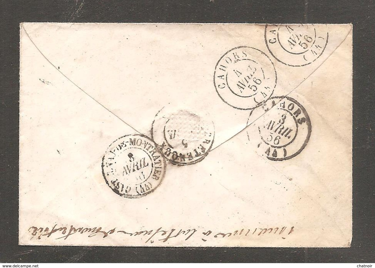Lettre De  LA CAPELLE MARIVAL    LOT   + Taxe Tampon 30 Au Dos  Inconnu... - 1859-1959 Cartas & Documentos