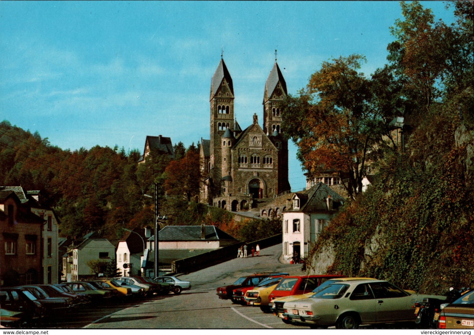 ! Moderne Ansichtskarte Clervaux, Luxemburg, Luxembourg, Autos, Cars, Opel - Clervaux